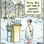 Getting to heaven cartoon